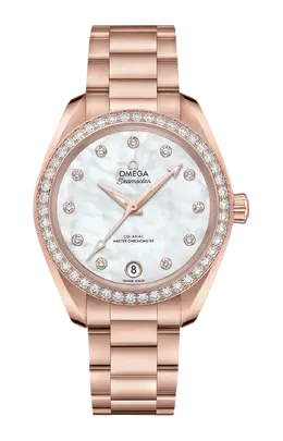Часы seamaster aqua terra 150m co axial master chronometer 34 мм Omega 220.55.34.20.55.001
