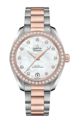 Часы seamaster aqua terra 150m co axial master chronometer 34 мм Omega 220.25.34.20.55.001