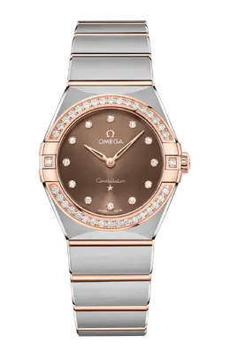 Часы constellation manhattan quartz 28 мм Omega 131.25.28.60.63.001