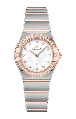Часы constellation manhattan quartz 25 мм Omega 131.25.25.60.55.001