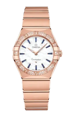 Часы constellation manhattan quartz 28 мм Omega 131.55.28.60.55.007
