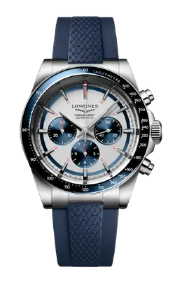 Часы conquest chronograph 42 мм Longines l3.835.4.98.9