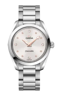 Часы seamaster aqua terra 150m quartz 28 мм Omega 220.10.28.60.54.001