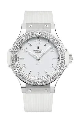 Часы steel white diamonds Hublot 361.se.2010.rw.1104
