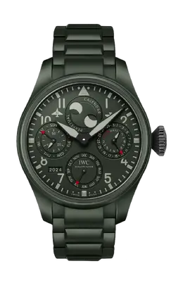 Часы big pilot’s watch perpetual calendar top gun woodland IWC iw503101