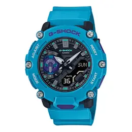 Часы Casio G-Shock Analog-Digital 'Blue', синий ga-2200-2apr-person | blue