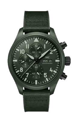 Часы pilot’s watch chronograph top gun edition "woodland" IWC iw389106