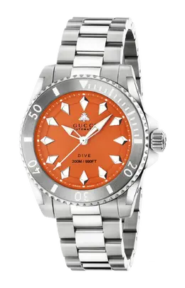 Часы Gucci Dive 40 мм ya136355