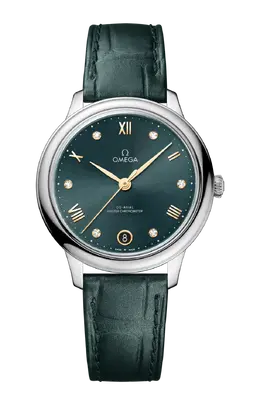 Часы Omega De ville prestige co‑axial master chronometer 34 мм 434.13.34.20.60.001