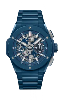 Часы big bang integral blue ceramic Hublot 451.ex.5123.ex