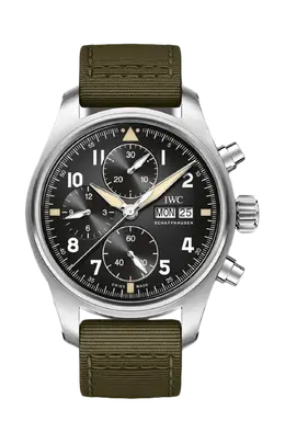 Часы pilot's watch chronograph spitfire IWC iw387901
