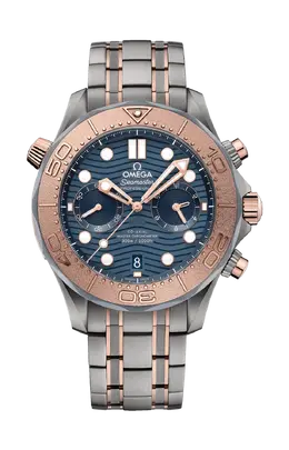 Часы seamaster diver 300m co axial master chronometer chronograph 44 мм Omega 210.60.44.51.03.001