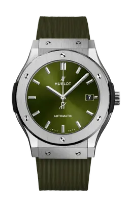 Часы classic fusion titanium green 45mm Hublot 511.nx.8970.rx