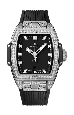 Часы Hublot Spirit of big bang steel pavé 32 мм 682.sx.1170.rx.1604