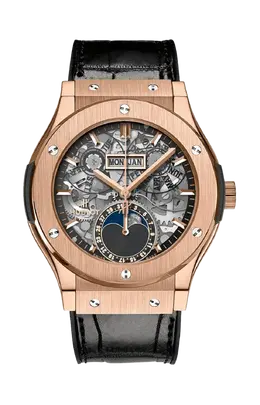 Часы king gold moon phase Hublot 547.ox.0180.lr