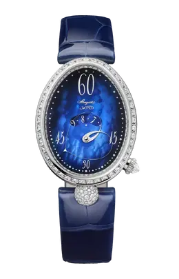 Часы Breguet Reine de naples 9835 limited edition с белым золотом и бриллиантами 36,50 х 28,45 мм 9835bb/5y/964/dd0d