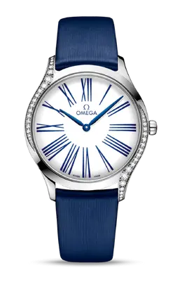 Часы Omega Trésor quartz с бриллиантами 36 мм 428.17.36.60.04.001