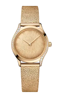Часы Omega De ville mini trésor quartz из золота 26 мм 428.55.26.60.99.001