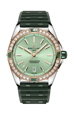 Часы Breitling Super chronomat automatic 38 с розовым золотом и бриллиантами u17356531l1s1