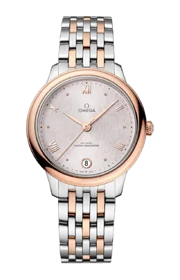 Часы Omega De ville prestige co‑axial master chronometer 34 мм 434.20.34.20.02.003