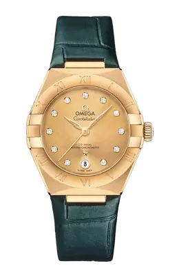 Часы Omega Constellation co-axial master chronometer из желтого золота 29 мм 131.53.29.20.58.001