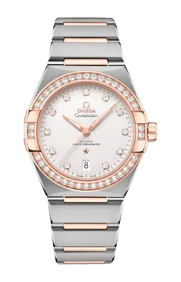 Часы Omega Сonstellation co axial master chronometer 39 мм 131.25.39.20.52.001