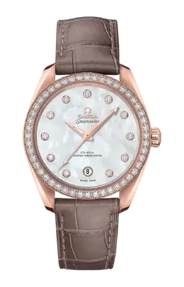 Часы seamaster aqua terra 150m co axial master chronometer ladies' 38 мм Omega 220.58.38.20.55.001