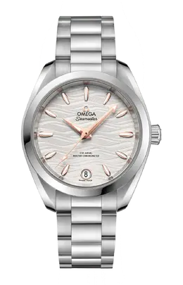Часы seamaster aqua terra 150m co axial master chronometer 34 мм Omega 220.10.34.20.02.001