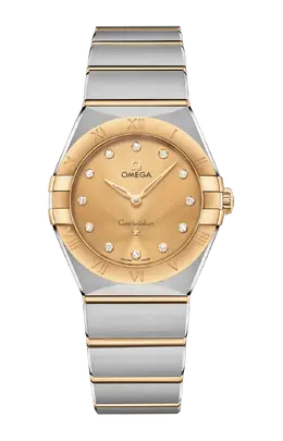 Часы constellation manhattan quartz 28 мм Omega 131.20.28.60.58.001