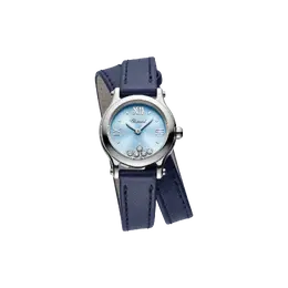 Часы женские Chopard Happy Sport - 25 мм из нержавеющей стали, бриллианты 278620-3003