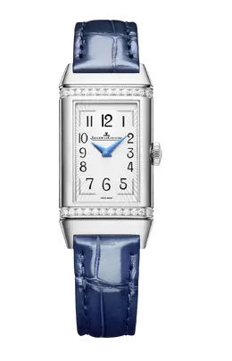 Часы Jaeger-LeCoultre Reverso one duetto из стали с бриллиантами 40,10 х 20 мм 334848j