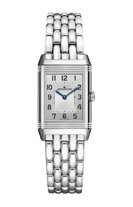 Часы Jaeger-LeCoultre Reverso classic duetto из стали с бриллиантами 34,20 х 21 мм 2668130