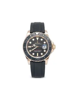 Rolex YachtMaster 40mm Black Geometric Dial Ref.278451, Pre-Owned