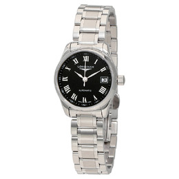 Longines Master Automatic L2.128.4.51.6 - Black Dial Ladies Watch