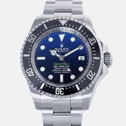 Rolex Blue Stainless Steel Sea-Dweller Deepsea 136660 - Automatic Movement, Water Resistant to 1000 Meters (Approx.), Date Display
