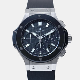 Hublot Black Stainless Steel Ceramic Big Bang 301.SM.1770.RX Automatic Men's Wristwatch 44 mm 1104290