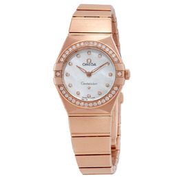 Omega Constellation Quartz Diamond Ladies Watch 131.55.25.60.55.001