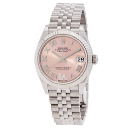 Rolex Datejust 31 Automatic Diamond Pink Dial Ladies Watch - Ref. 278274PRDJ