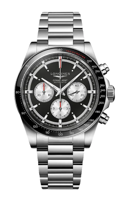 Longines conquest часы мужские 42 мм l3.835.4.52.6