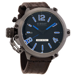 U-Boat Capsule Automatic Black Dial Mens Watch Model 8806