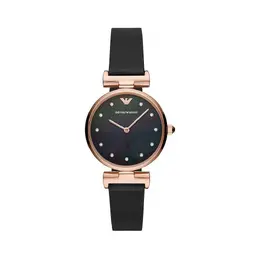 Emporio Armani Quartz Metal Strap Watch - Black nosize ar11296_black_nosize