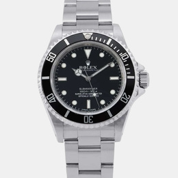 Rolex Black Stainless Steel Submariner Automatic Mens Watch 40mm Ref:116611