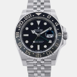 Rolex Black Stainless Steel GMT-Master II Reference 1111108