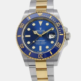 Rolex Automatic Stainless Steel and Yellow Gold Bracelet Submariner Reference 1111112 Men's Watch