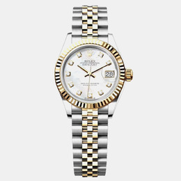 Rolex Datejust Mother of Pearl 18K Yellow Gold Stainless Steel Women's Watch Ref. 1110872