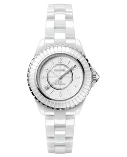 Chanel J12 Automatic Edition 1 White Dial Ceramic Women's Watch h6785