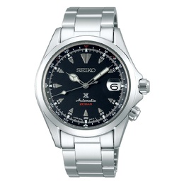 Seiko Prospex Automatic Mens Watch spb117j1 - Black Dial, Silver Case