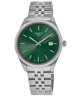 Tissot Ballade Quartz Green Dial Stainless Steel Men's Watch t15641011091