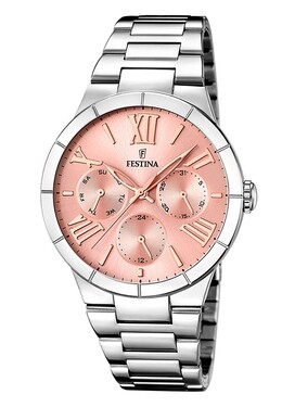Наручные часы Festina, розовый/сильберфарбен fe051e01w-j11 | pink/silberfarben