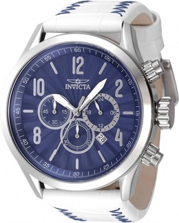 Invicta Bolt Chronograph GMT Blue Dial Mens Watch 46599